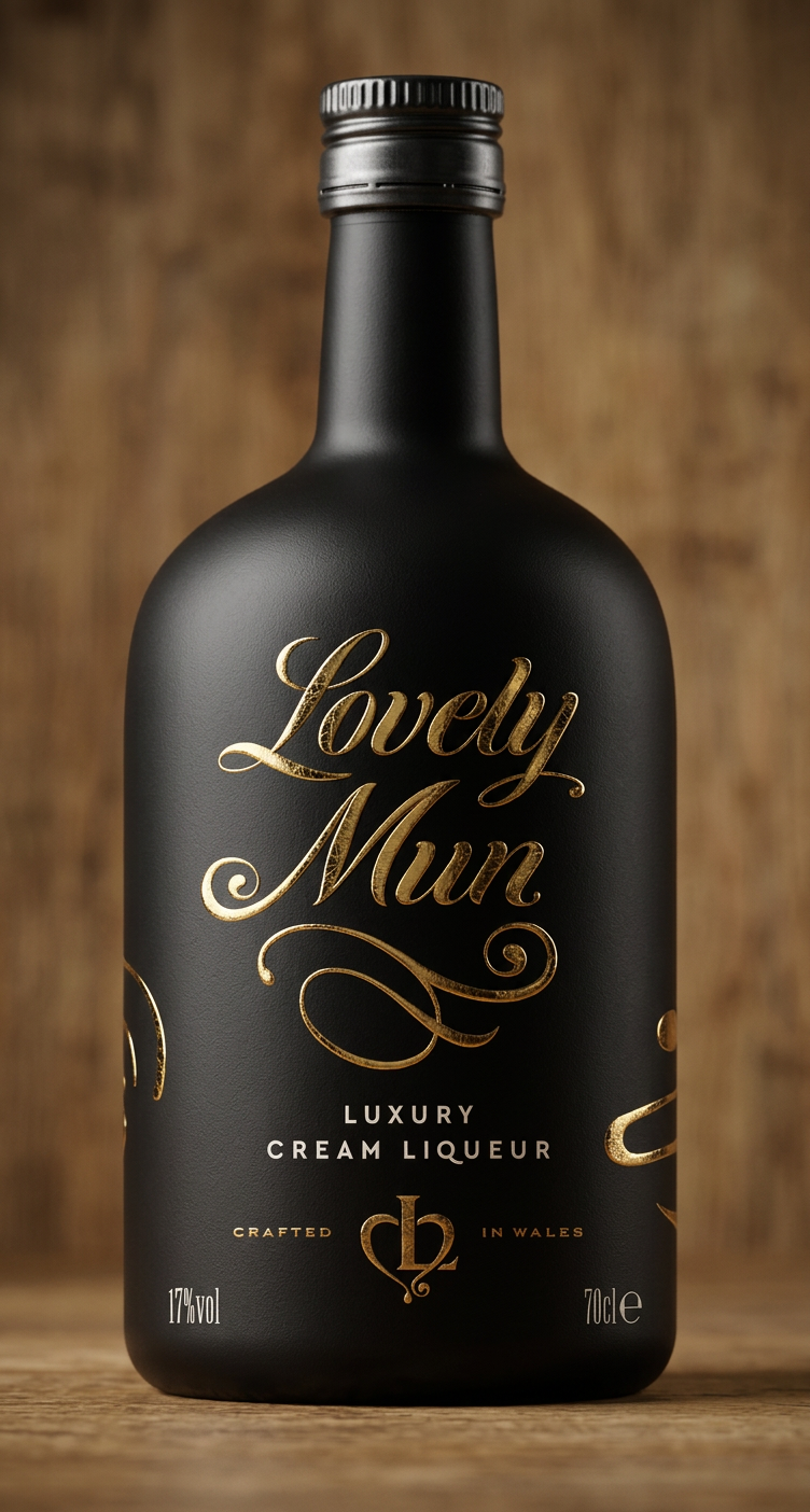 'Lovely Mun' Cream Liquer 17% Vol 70cl